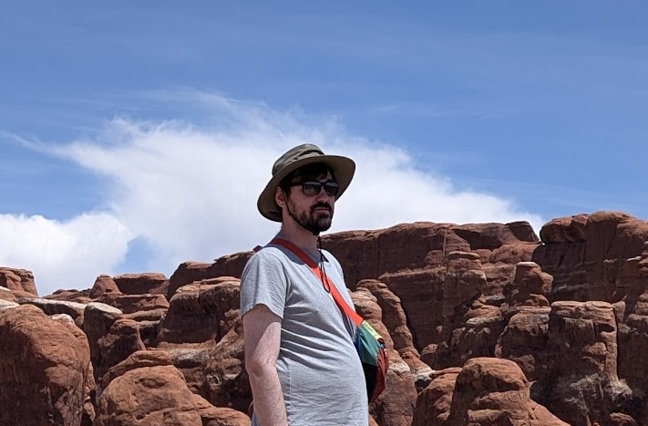 Reid Erdwien at Arches National Park